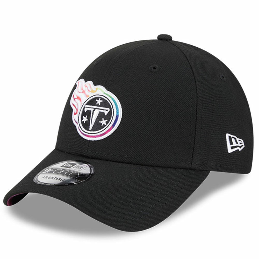 Tennessee Titans New Era 2023 NFL Crucial Catch 9FORTY Adjustable Hat Black - NFL