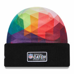 Los Angeles Chargers New Era 2023 NFL Crucial Catch Cuffed Knit Hat Black - NFL