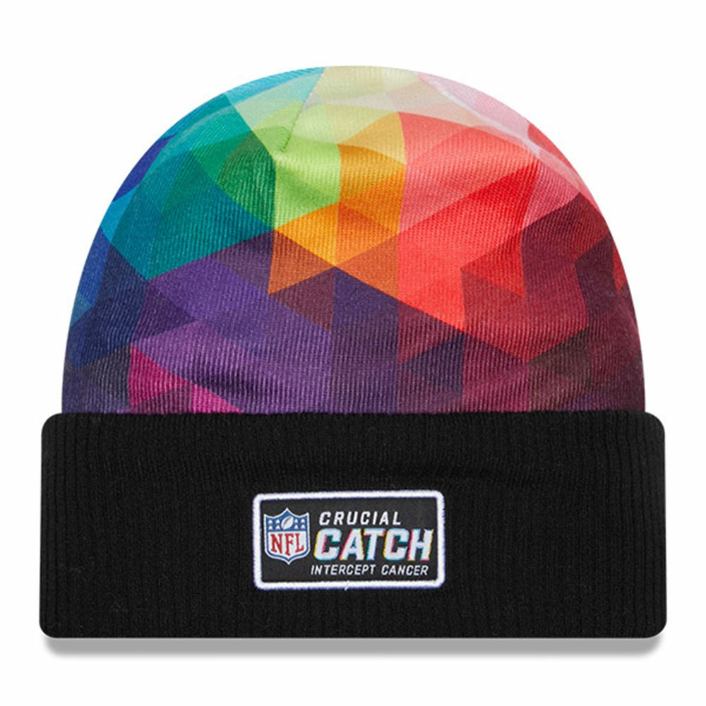 Tampa Bay Buccaneers New Era 2023 NFL Crucial Catch Cuffed Knit Hat Black - NFL