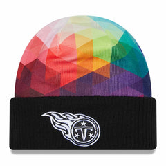 Tennessee Titans New Era 2023 NFL Crucial Catch Cuffed Knit Hat Black - NFL