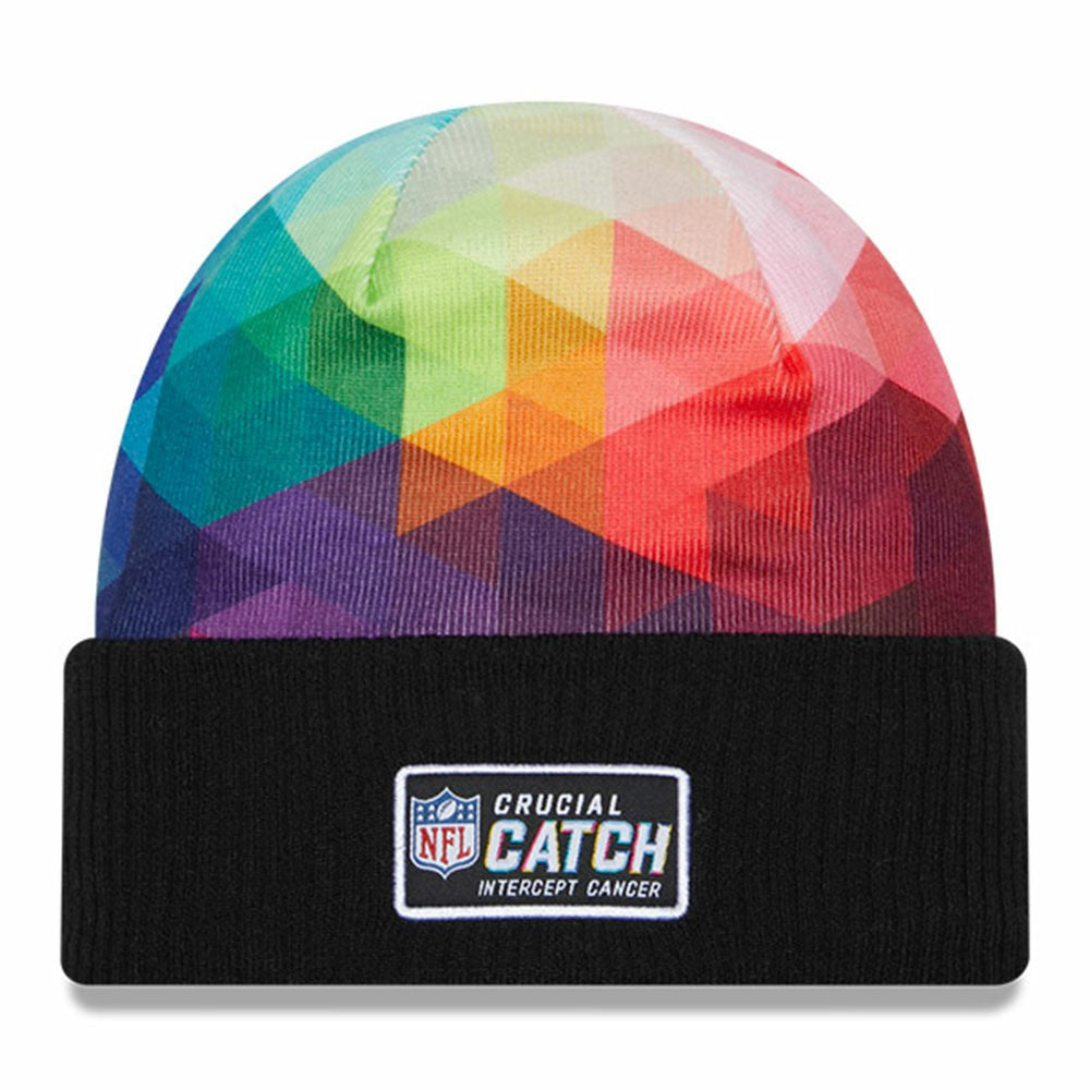 Tennessee Titans New Era 2023 NFL Crucial Catch Cuffed Knit Hat Black - NFL
