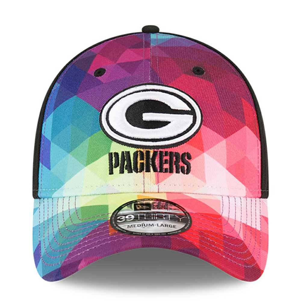 Green Bay Packers New Era 2023 NFL Crucial Catch 39THIRTY Flex Hat Pink - NFL