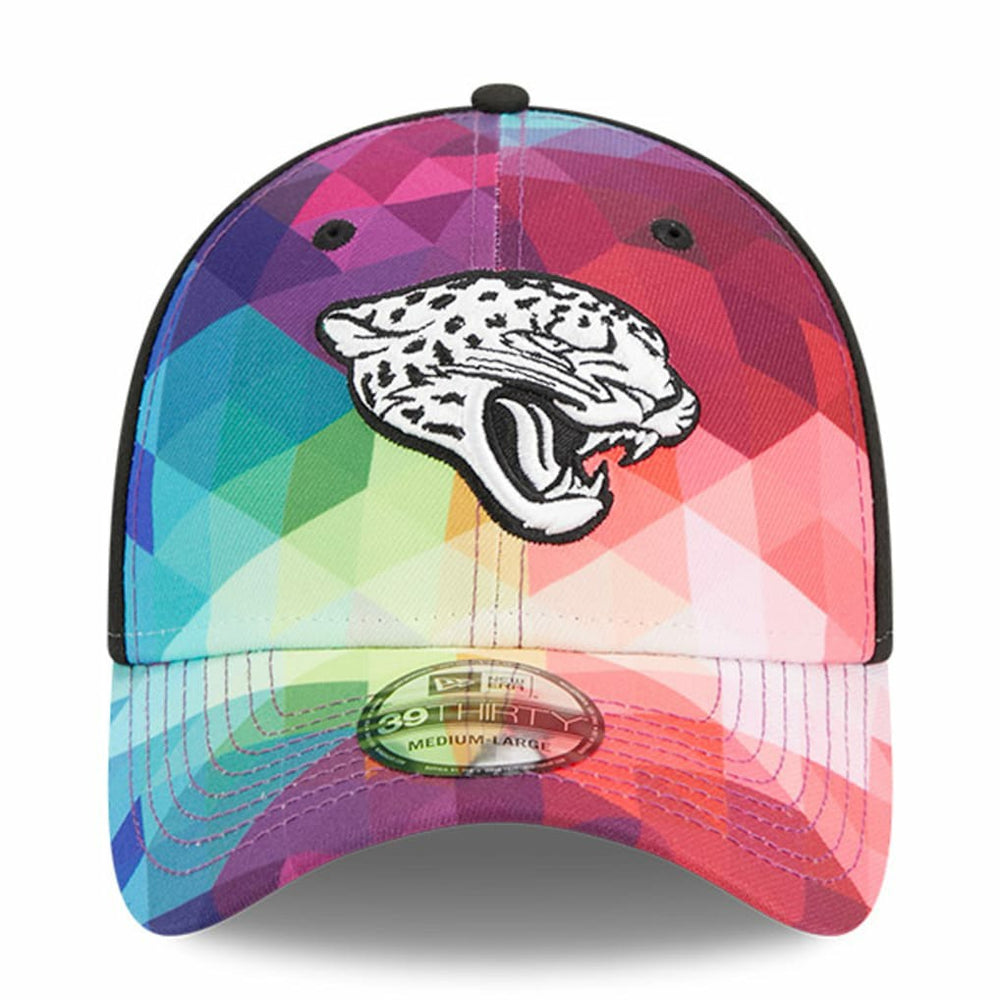 Jacksonville Jaguars New Era 2023 NFL Crucial Catch 39THIRTY Flex Hat Pink - NFL