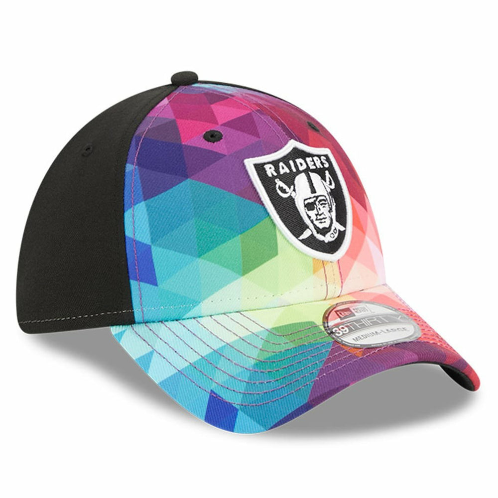 Las Vegas Raiders New Era 2023 NFL Crucial Catch 39THIRTY Flex Hat Pink - NFL