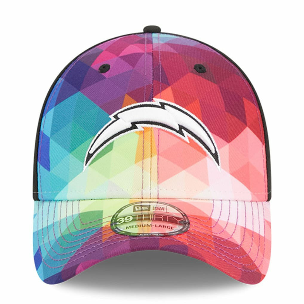 Los Angeles Chargers New Era 2023 NFL Crucial Catch 39THIRTY Flex Hat Pink - NFL