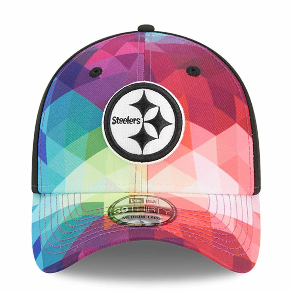 Pittsburgh Steelers New Era 2023 NFL Crucial Catch 39THIRTY Flex Hat Pink - NFL
