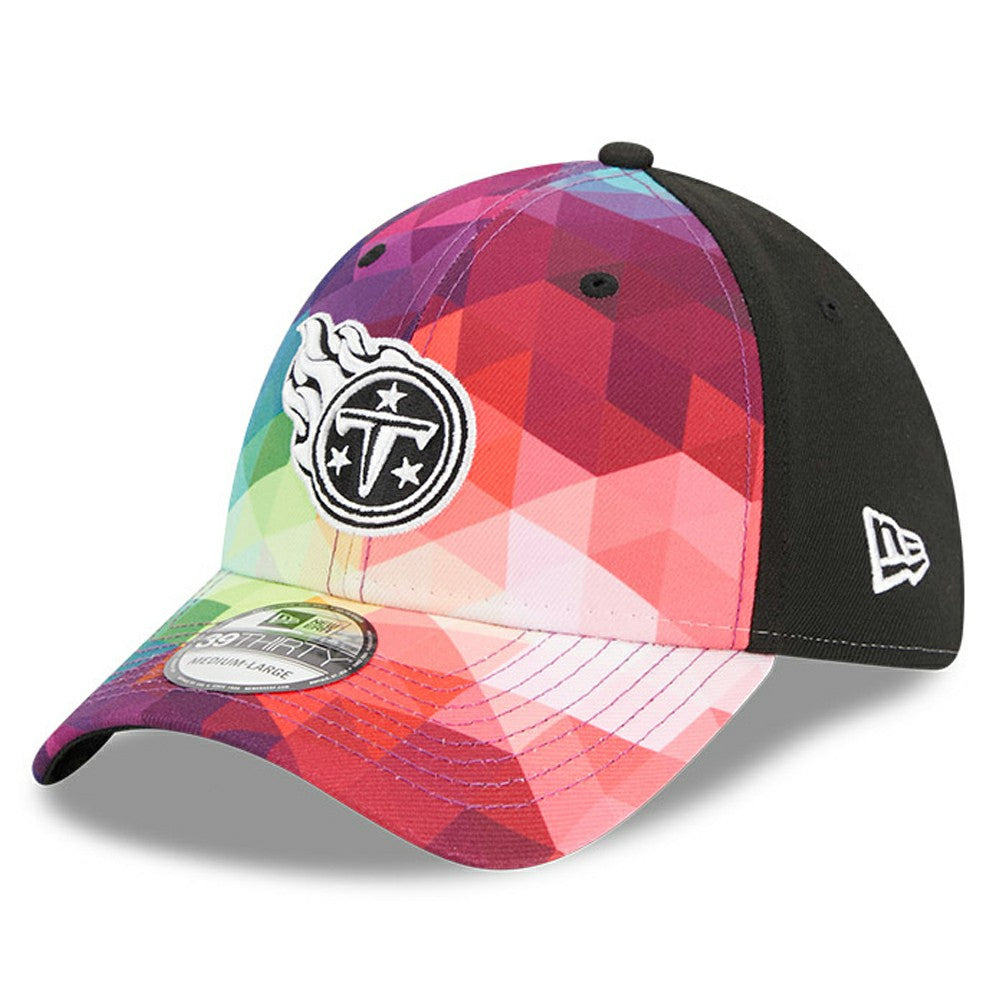 Tennessee Titans New Era 2023 NFL Crucial Catch 39THIRTY Flex Hat Pink - NFL
