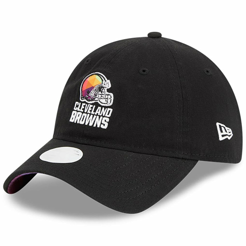 Cleveland Browns New Era Women's 2023 NFL Crucial Catch 9TWENTY Adjustable Hat Black - NFL