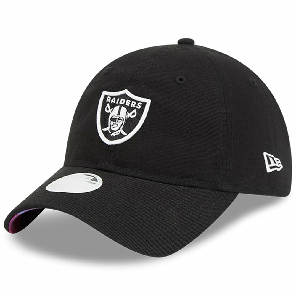 Las Vegas Raiders New Era Women's 2023 NFL Crucial Catch 9TWENTY Adjustable Hat Black - NFL