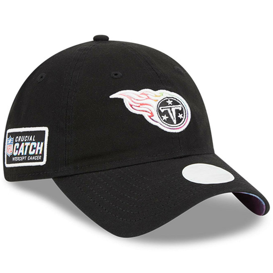 Tennessee Titans New Era Women's 2023 NFL Crucial Catch 9TWENTY Adjustable Hat Black - NFL