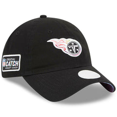 Tennessee Titans New Era Women's 2023 NFL Crucial Catch 9TWENTY Adjustable Hat Black - NFL