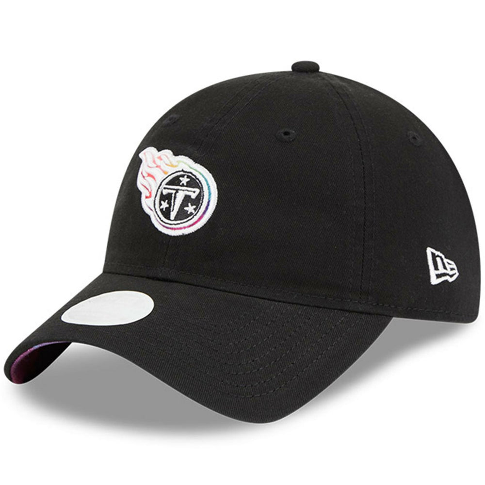 Tennessee Titans New Era Women's 2023 NFL Crucial Catch 9TWENTY Adjustable Hat Black - NFL