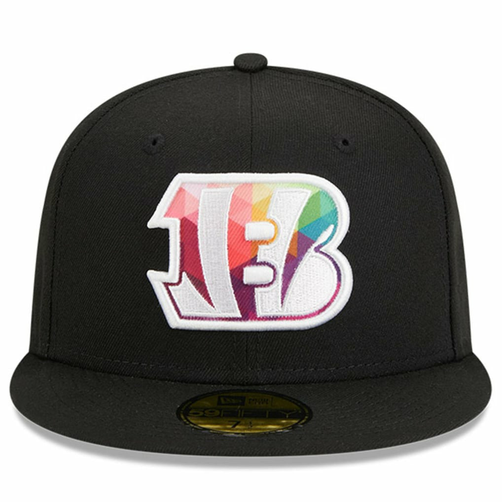 Cincinnati Bengals New Era 2023 NFL Crucial Catch 59FIFTY Fitted Hat Black - NFL