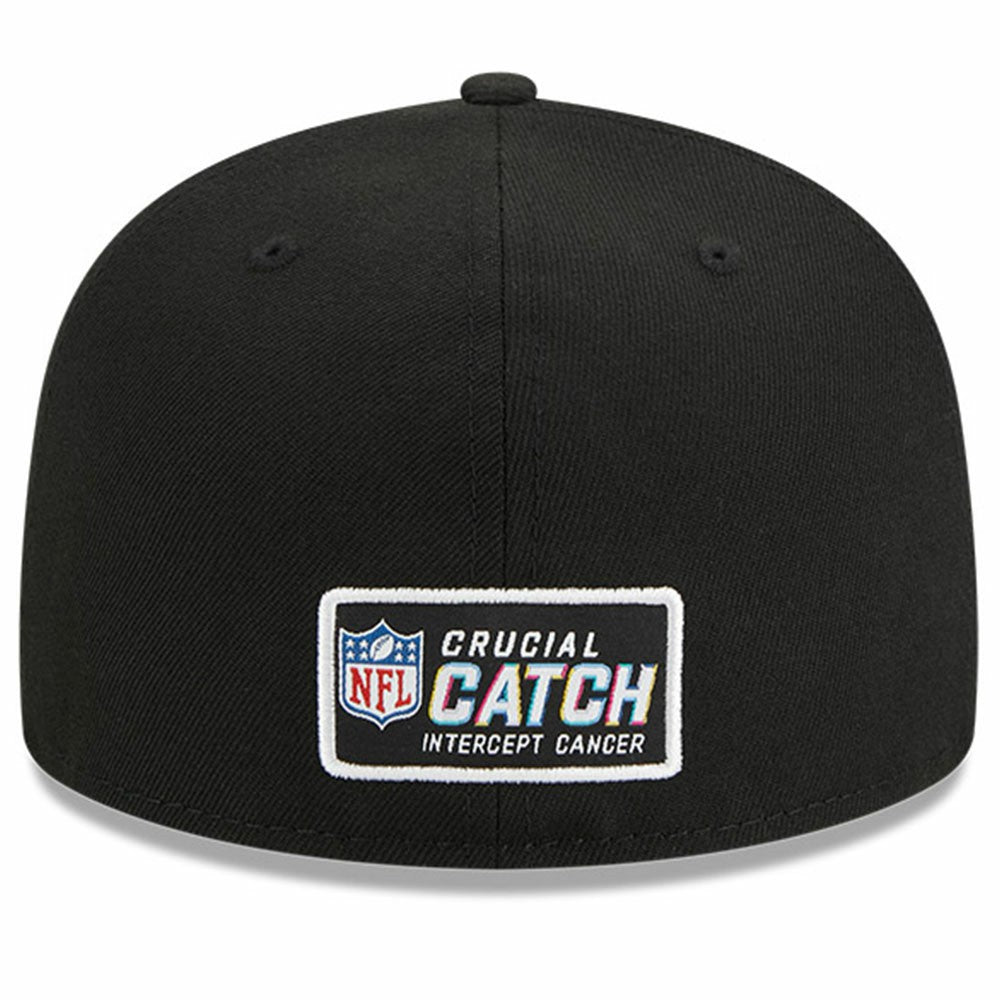 Green Bay Packers New Era 2023 NFL Crucial Catch 59FIFTY Fitted Hat Black - NFL