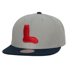 Boston Red Sox Mitchell & Ness Cooperstown Collection Snapback Hat Lifestyle