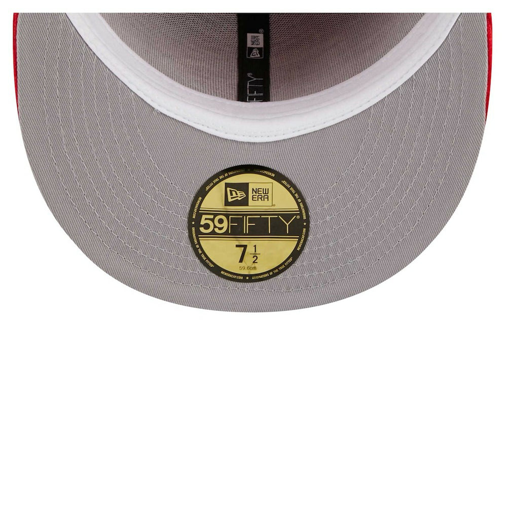Kansas City Chiefs New Era Throwback Cord 59FIFTY Fitted Hat Red - NFL