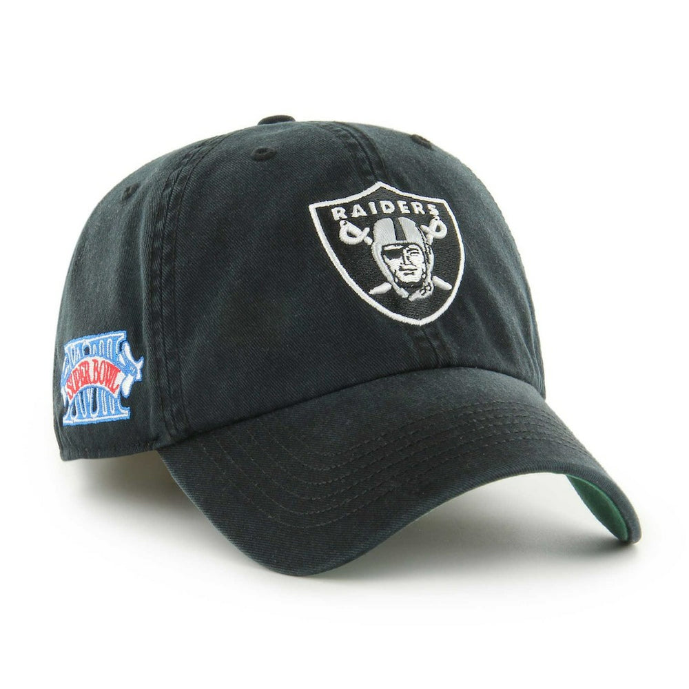 Las Vegas Raiders '47 Sure Shot Franchise Fitted Hat Black - 47 brand