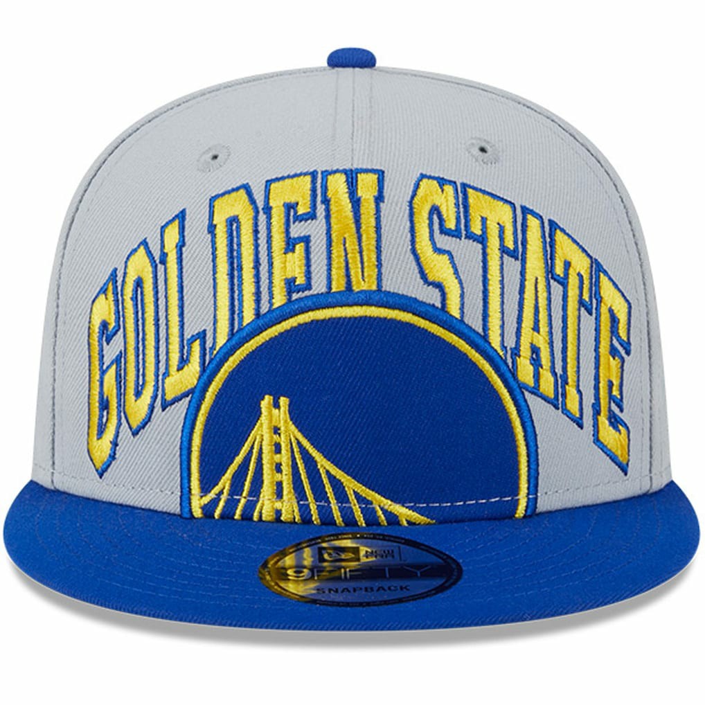 New Era - Golden State Warriors Tip-Off Two-Tone 9FIFTY Snapback Hat - Gray/Royal