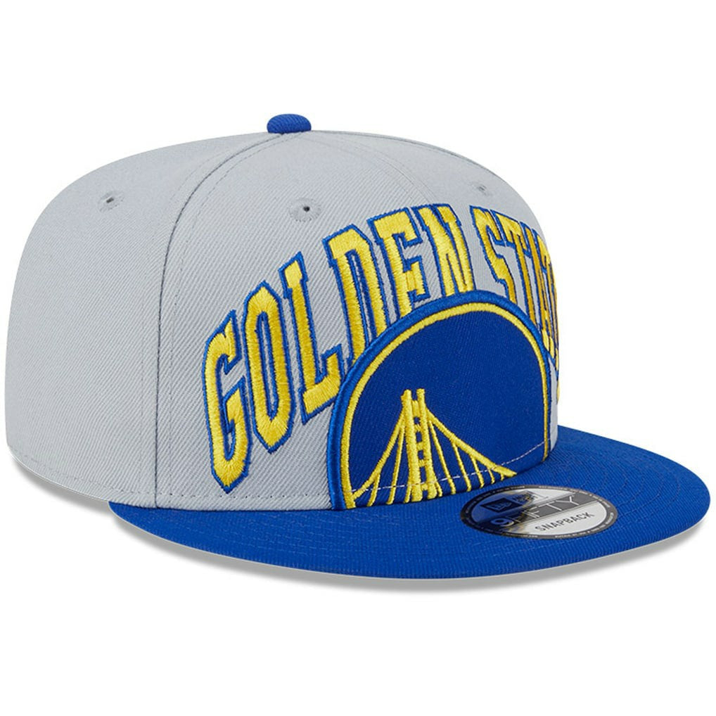 New Era - Golden State Warriors Tip-Off Two-Tone 9FIFTY Snapback Hat - Gray/Royal
