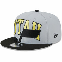 New Era - Utah Jazz Tip-Off Two-Tone 9FIFTY Snapback Hat - Gray/Black