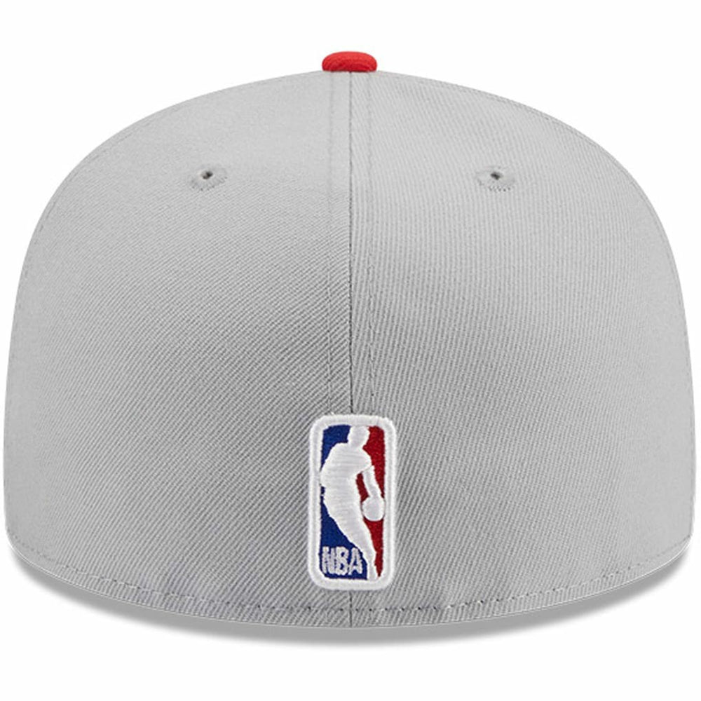 New Era - Atlanta Hawks Tip-Off Two-Tone 59FIFTY Fitted Hat - Gray/Red
