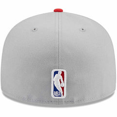 New Era - Atlanta Hawks Tip-Off Two-Tone 59FIFTY Fitted Hat - Gray/Red