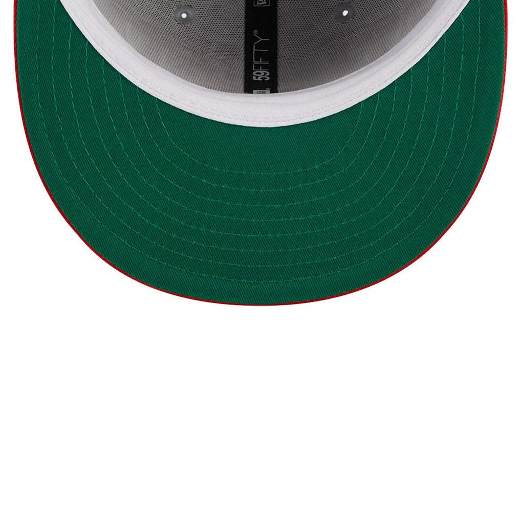 New Era - Atlanta Hawks Tip-Off Two-Tone 59FIFTY Fitted Hat - Gray/Red
