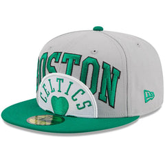 New Era - Boston Celtics Tip-Off Two-Tone 59FIFTY Fitted Hat - Gray/Kelly Green