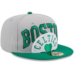 New Era - Boston Celtics Tip-Off Two-Tone 59FIFTY Fitted Hat - Gray/Kelly Green