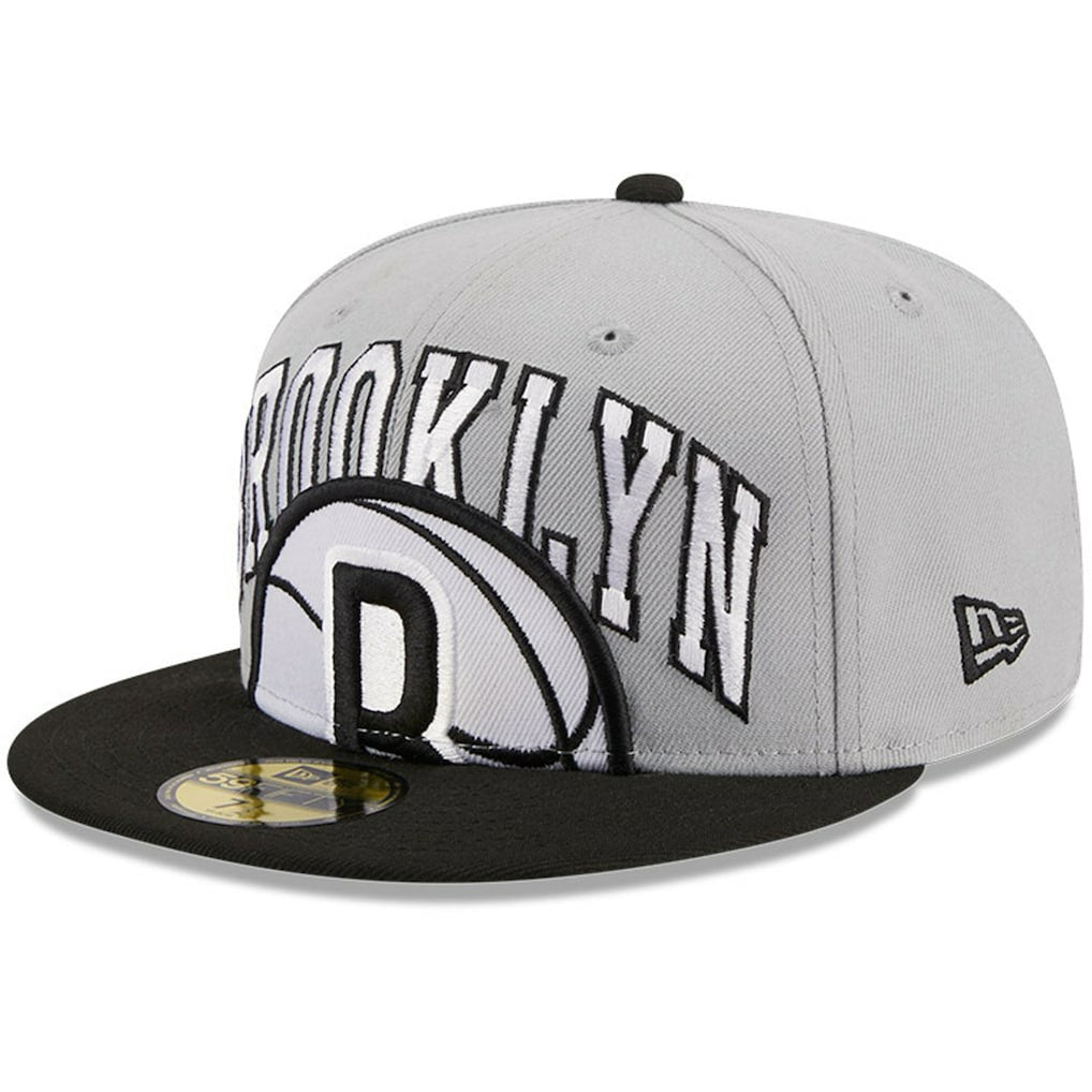 New Era - Brooklyn Nets Tip-Off Two-Tone 59FIFTY Fitted Hat - Gray/Black