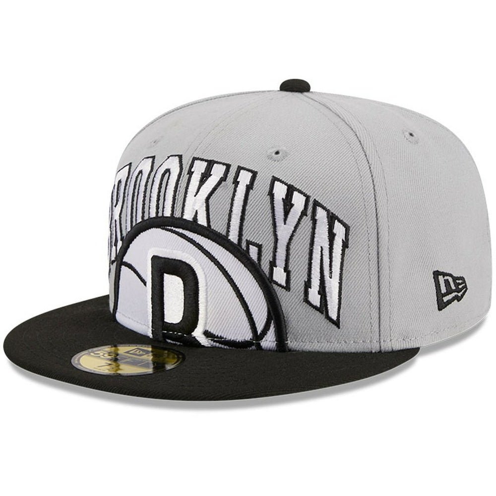 New Era - Brooklyn Nets Tip-Off Two-Tone 59FIFTY Fitted Hat - Gray/Black