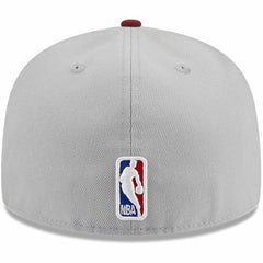 New Era - Cleveland Cavaliers Tip-Off Two-Tone 59FIFTY Fitted Hat - Gray/Wine