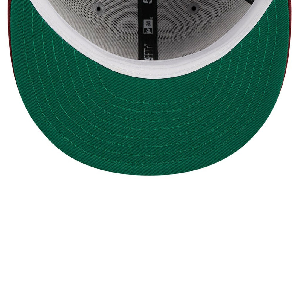 New Era - Cleveland Cavaliers Tip-Off Two-Tone 59FIFTY Fitted Hat - Gray/Wine