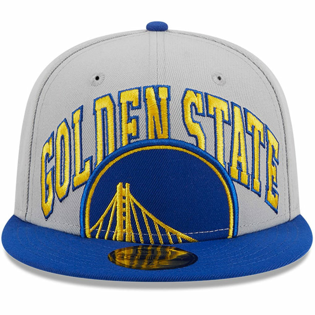 New Era - Golden State Warriors Tip-Off Two-Tone 59FIFTY Fitted Hat - Gray/Royal