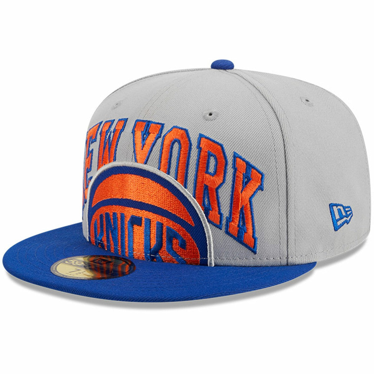New Era - New York Knicks Tip-Off Two-Tone 59FIFTY Fitted Hat - Gray/Blue