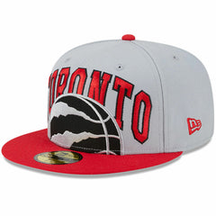 New Era - Toronto Raptors Tip-Off Two-Tone 59FIFTY Fitted Hat - Gray/Red