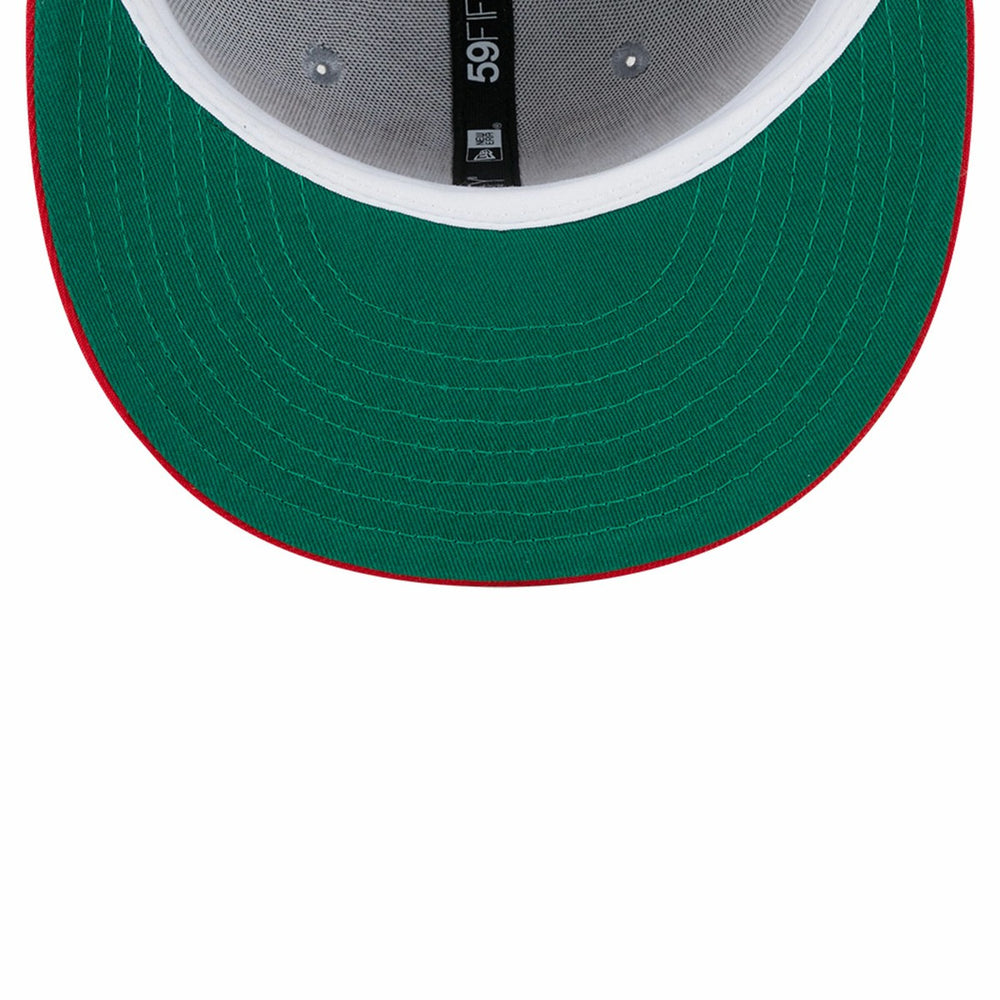 New Era - Toronto Raptors Tip-Off Two-Tone 59FIFTY Fitted Hat - Gray/Red