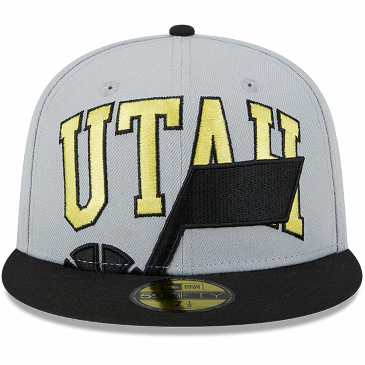 New Era - Utah Jazz Tip-Off Two-Tone 59FIFTY Fitted Hat - Gray/Black