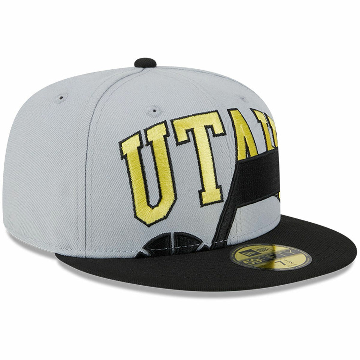 New Era - Utah Jazz Tip-Off Two-Tone 59FIFTY Fitted Hat - Gray/Black