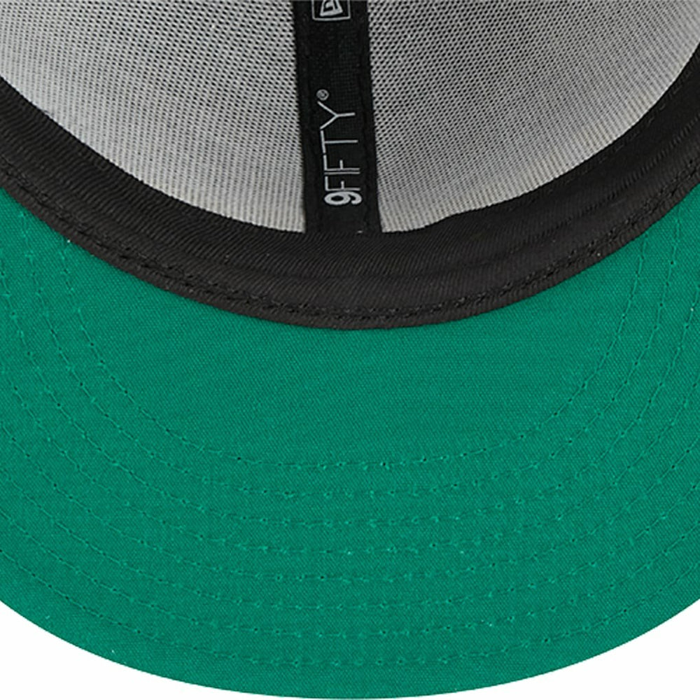 New Era - Golden State Warriors Post-Up Pin Mesh 9FIFTY Snapback Hat - Black