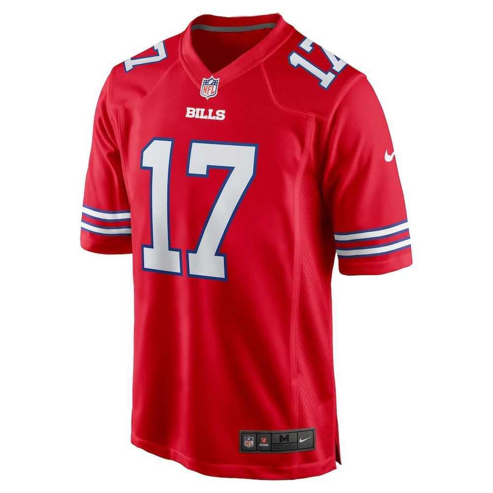 Josh Allen Buffalo Bills Alternate Game Jersey Red - Nike