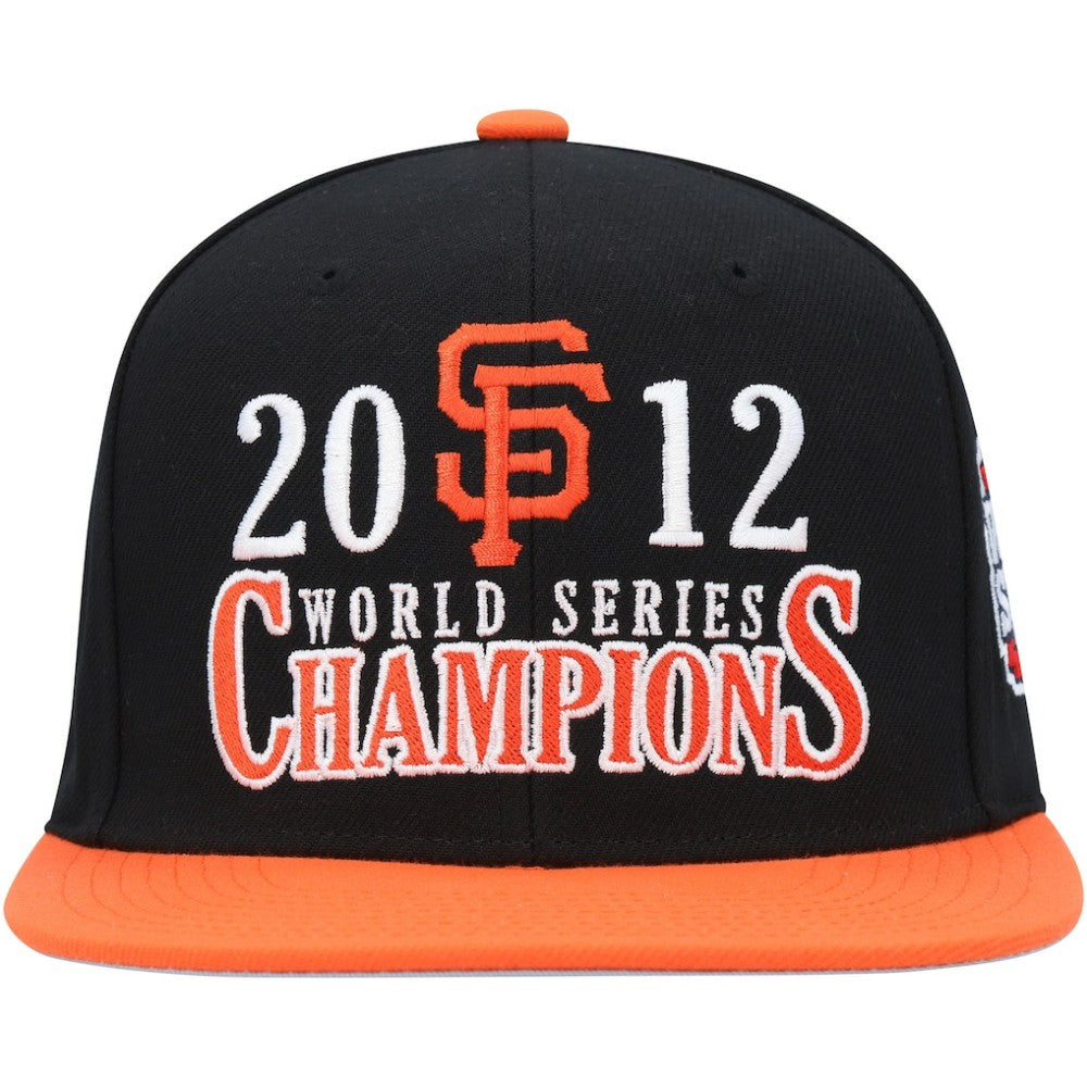 San Francisco Giants Mitchell & Ness World Series Champs Snapback Hat Sale