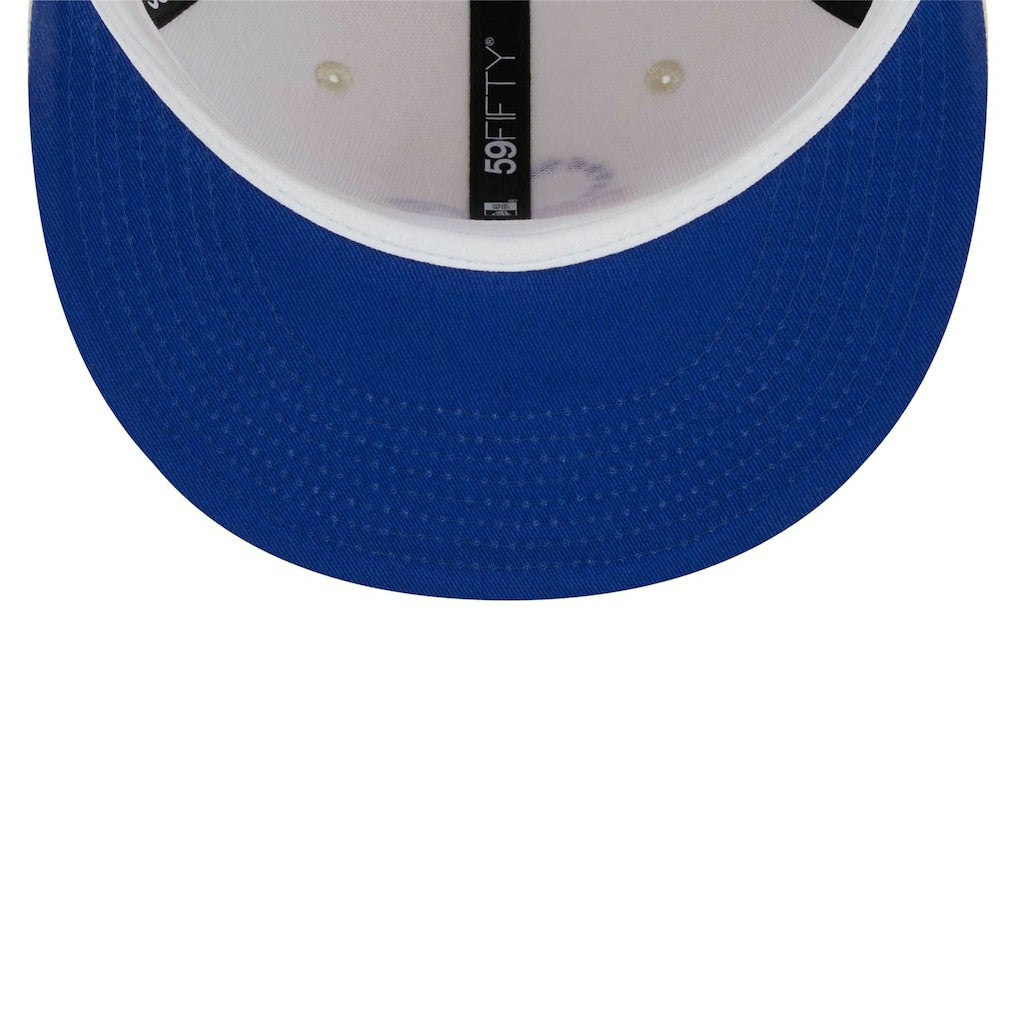 New Era - Philadelphia 76ers Piped Pop Panel 59FIFTY Fitted Hat - Cream