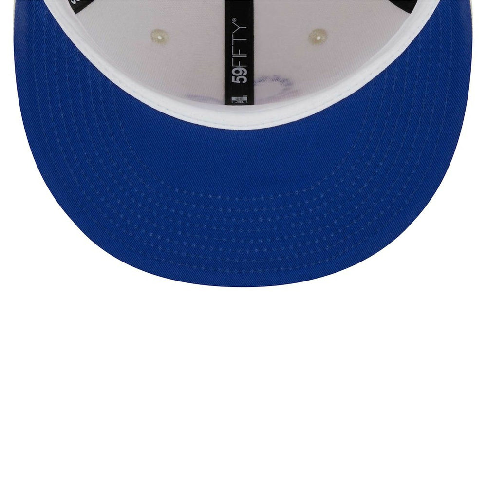 New Era - Philadelphia 76ers Piped Pop Panel 59FIFTY Fitted Hat - Cream