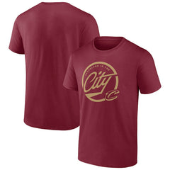 NBA - Cleveland Cavaliers Team Pride T-Shirt - Wine
