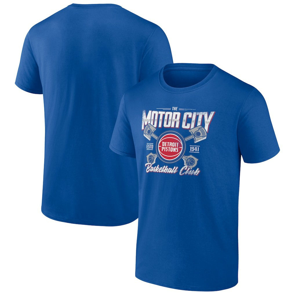 NBA - Detroit Pistons Team Pride T-Shirt - Blue