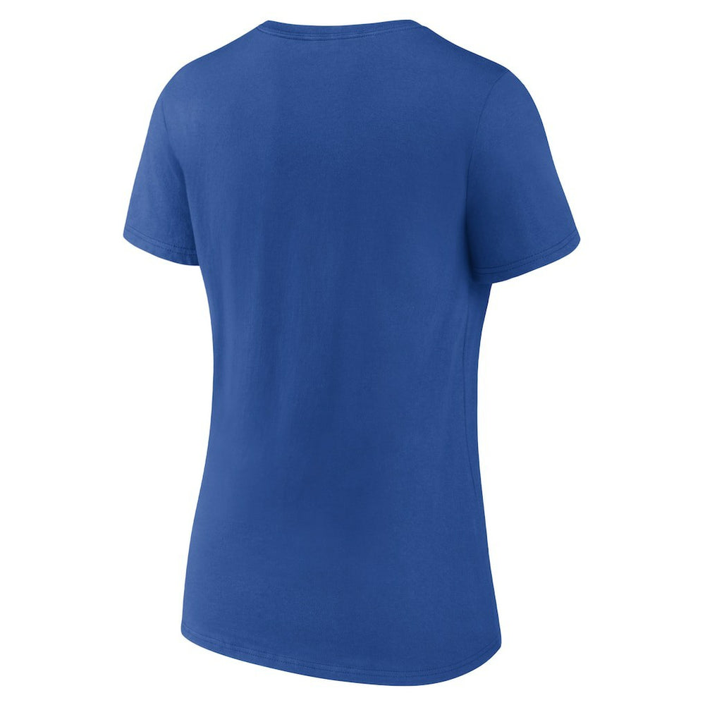 NBA - Detroit Pistons Women's Team Pride V-Neck T-Shirt - Blue