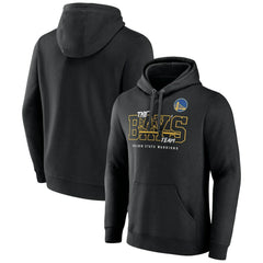 NBA - Golden State Warriors Team Pride Pullover Hoodie - Black