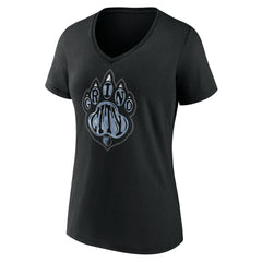 NBA - Memphis Grizzlies Women's Team Pride V-Neck T-Shirt - Black