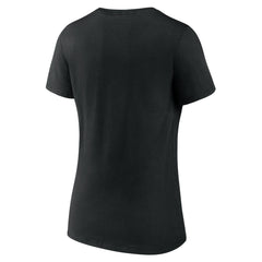 NBA - Miami Heat Women's Team Pride V-Neck T-Shirt - Black